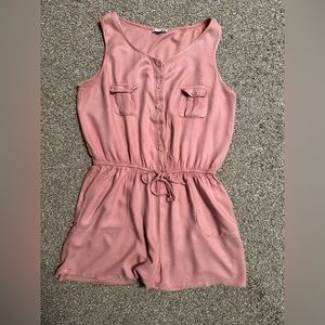 Pink romper size XL